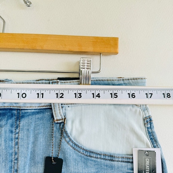 Dollhouse Womens Denim Mini Skirt Blue Size Juniors 15 Casual Summer Vacation - Picture 5 of 8